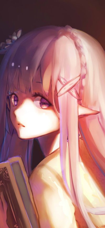 Fond d'écran iPhone Re Zero Starting Life In Another World Artwork
