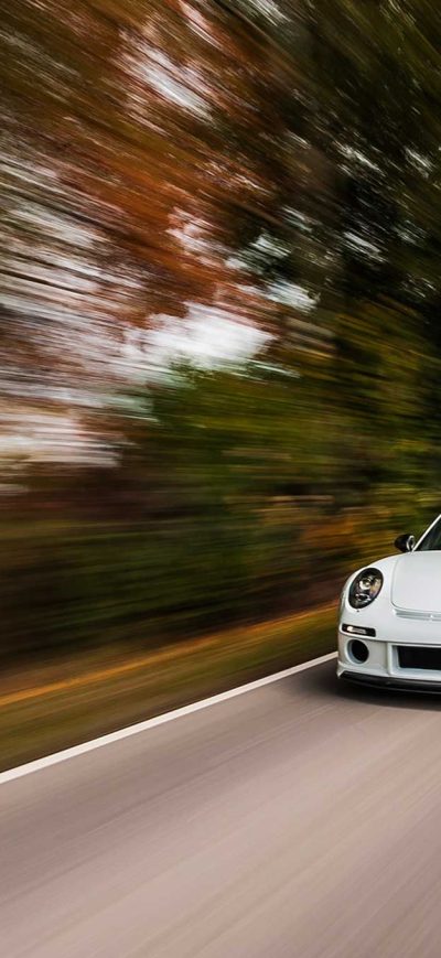 Fond d'écran iPhone Porsche 911 Blur
