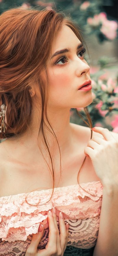 Fond d'écran Glamour Girl sur iPhone