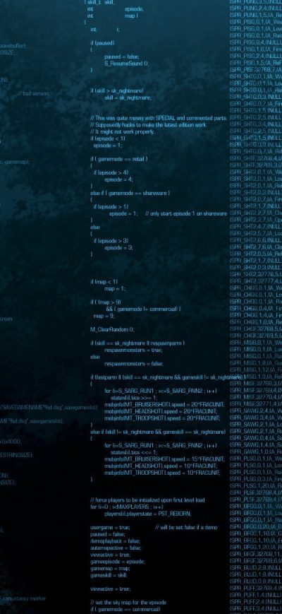 Fond d'écran iPhone CODE