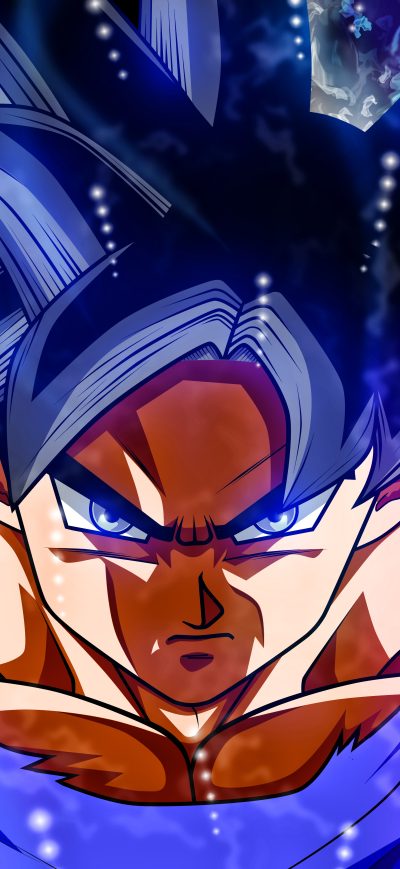Fond d'écran iPhone Goku Ultra Instinct Refresh 8k