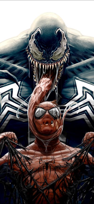 Fond d'écran iPhone Venom Spiderman Cool Artwork 4k