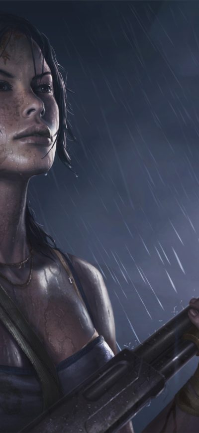 Fond d'écran iPhone Tomb Raider Reborn 5k Art