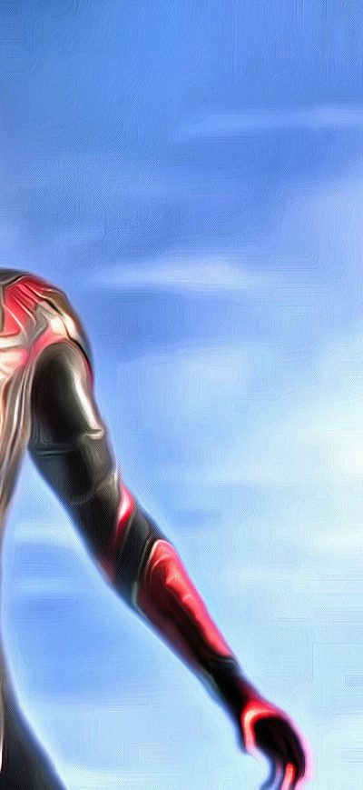 Fond d'écran iPhone Spiderman In Avengers Infinity War 2018 4K Artwork