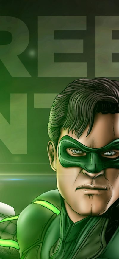 Fond d'écran iPhone Green Lantern Artwork