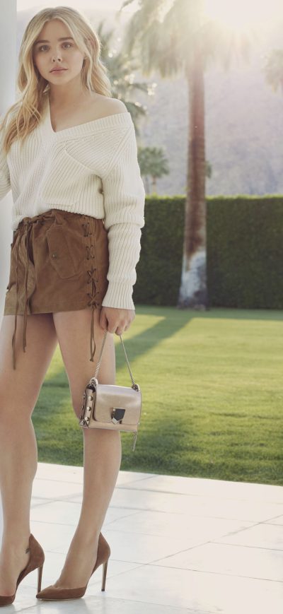 Fond d'écran iPhone Chloe Grace Mortez Jimmy Choo