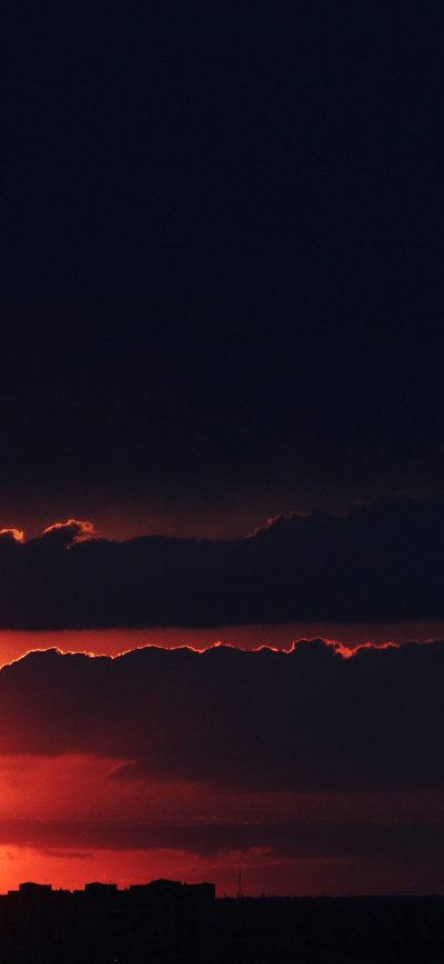 Fond d'écran iPhone Beautiful Sunset Dark 4k