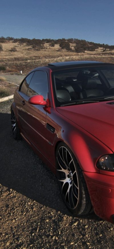 Fond d'écran iPhone Bmw E46 Red