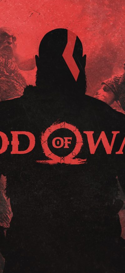 Fond d'écran iPhone God Of War Kratos 4k