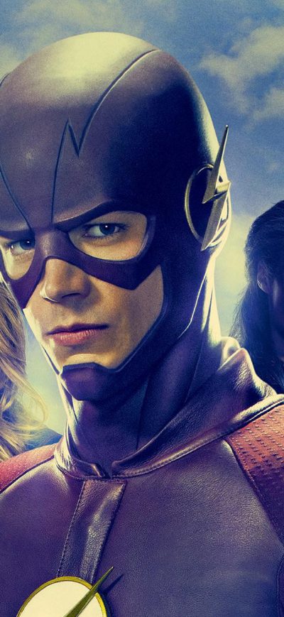 Fond d'écran iPhone Flash Supergirl Arrow Tv Series