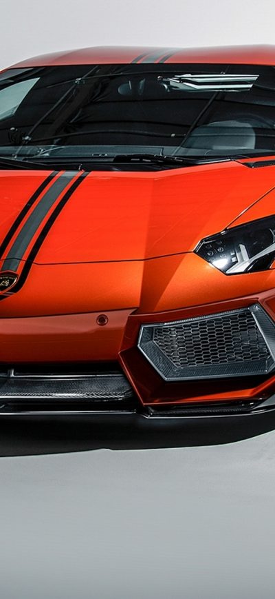 Fond d'écran Lamborghini Aventador LP 700 4 sur iPhone