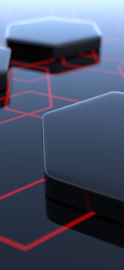 Fond d'écran iPhone Abstract Hexagon 3d