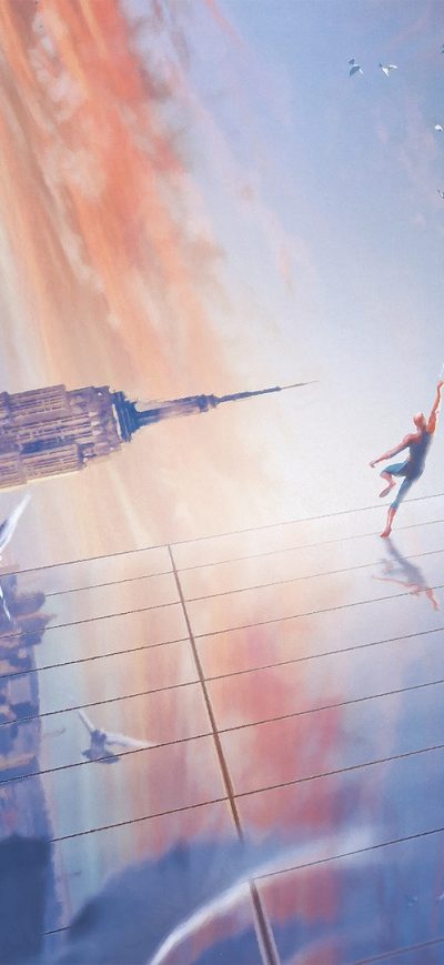 Fond d'écran iPhone Ps4 Spiderman Fanart