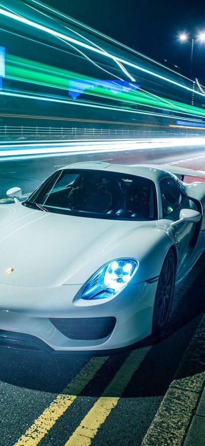 Fond d'écran iPhone Porsche 918 Spyder Car