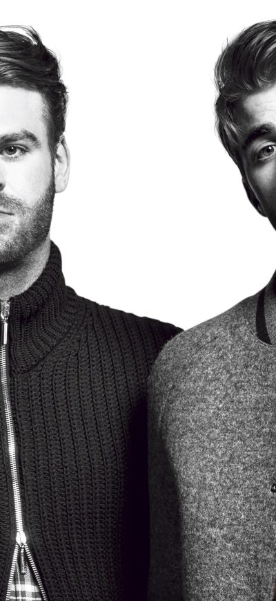 Fond d'écran iPhone Andrew Taggart And Alex Pall For Tommy Hilfiger