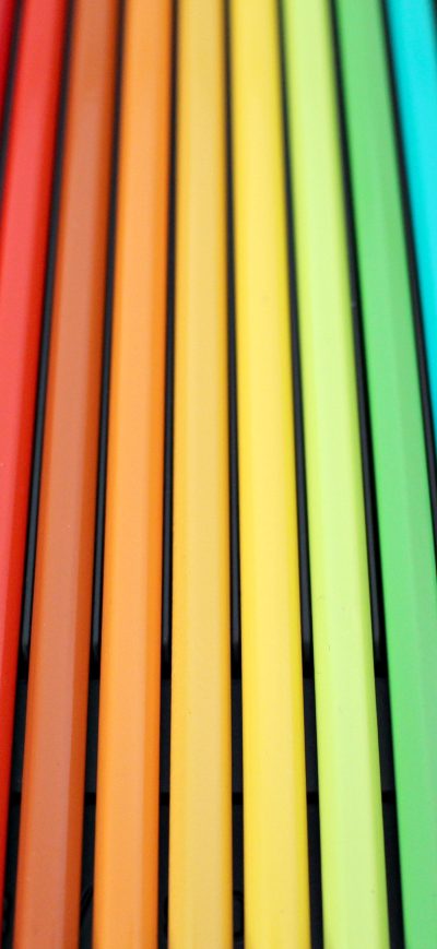 Fond d'écran iPhone Colorful Crayons Pencils Background 5k