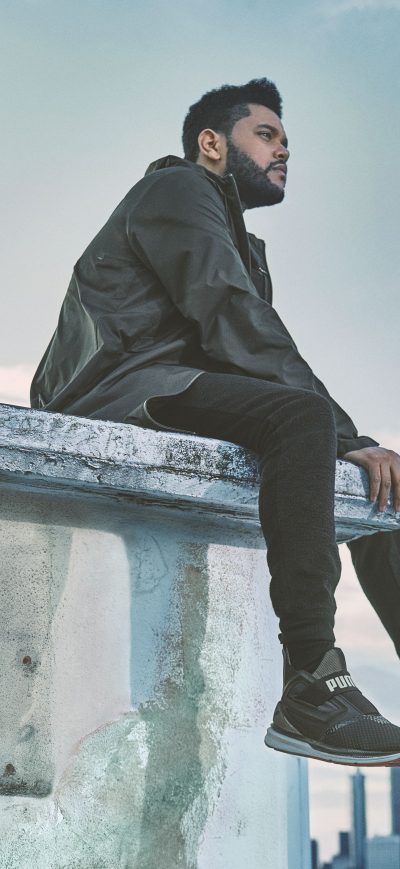 Fond d'écran iPhone The Weeknd Puma X 2018