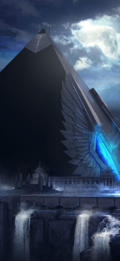 Fond d'écran iPhone Pyramid Artwork