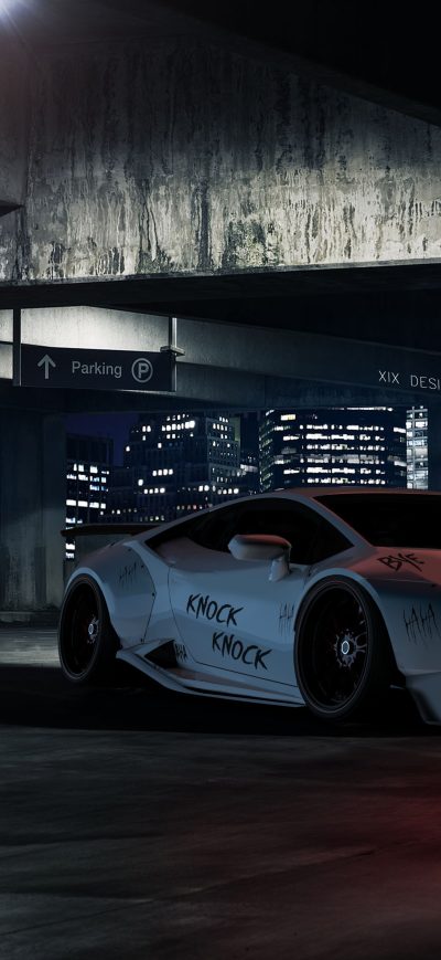 Fond d'écran iPhone Joker Inspired Aventador