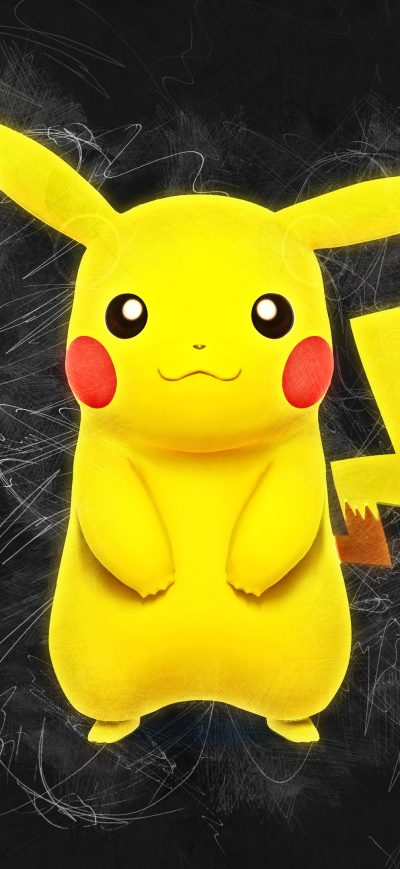 Fond d'écran iPhone Pikachu Artwork 4k