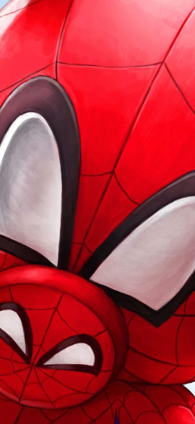 Fond d'écran iPhone Spider Ham Art