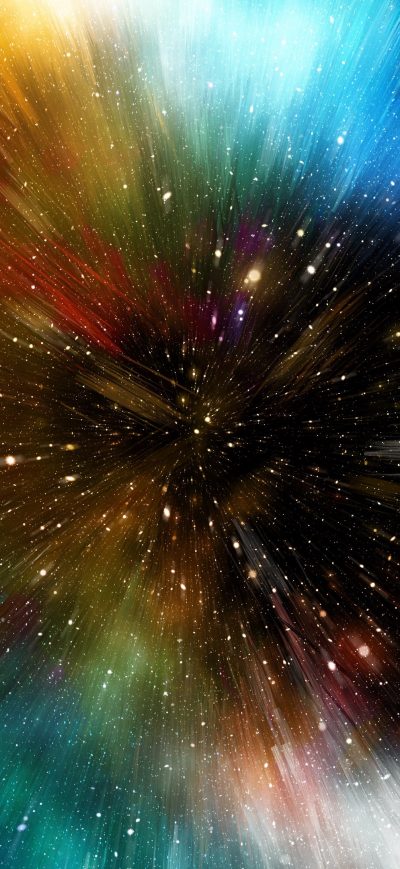 Fond d'écran iPhone Stars Motion Colorful Abstract 4k