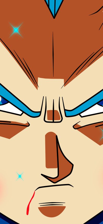 Fond d'écran iPhone Vegetta SSJ Full Pawer Dragon Ball Super