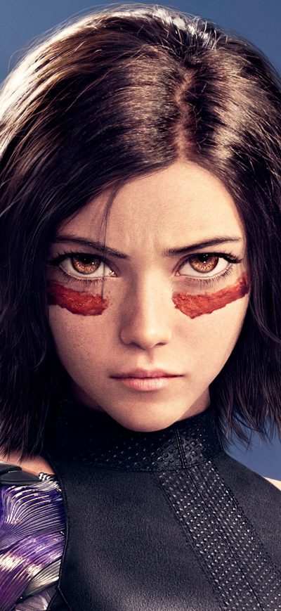 Fond d'écran iPhone Rosa Salazar As Alita In Alita Battle Angel