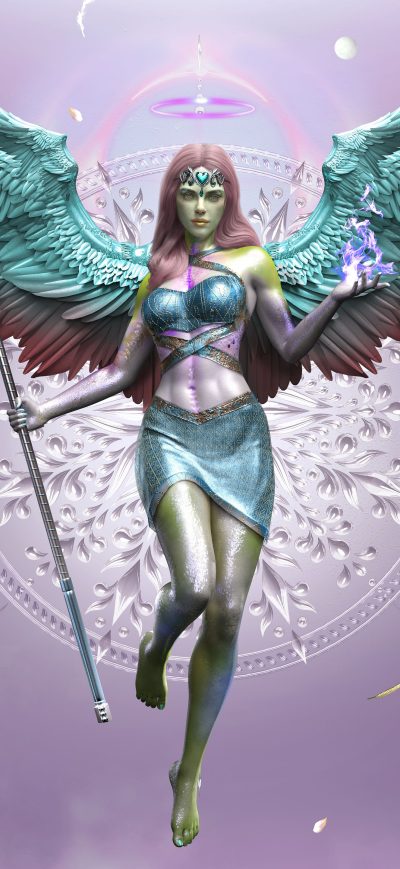 Fond d'écran iPhone Angel Of Aether