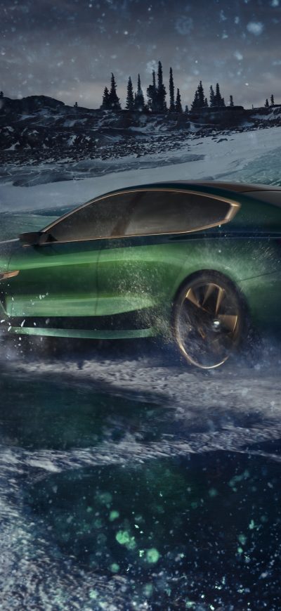Fond d'écran iPhone Bmw Concept M8 Gran Coupe 4k