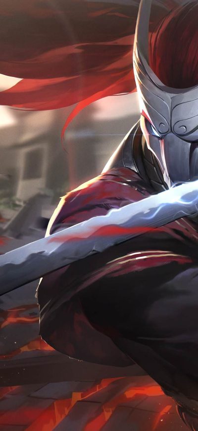 Fond d'écran Rengar And Yasuo League Of Legends sur iPhone