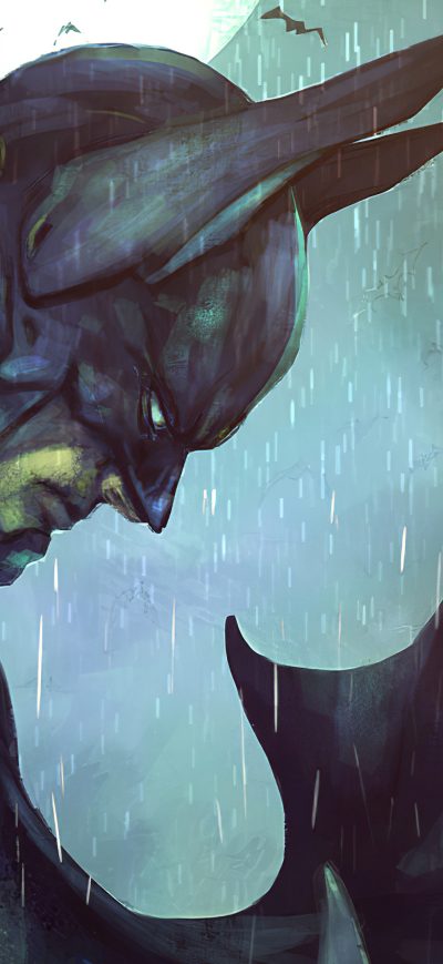 Fond d'écran iPhone The Dark Knight Art 4k