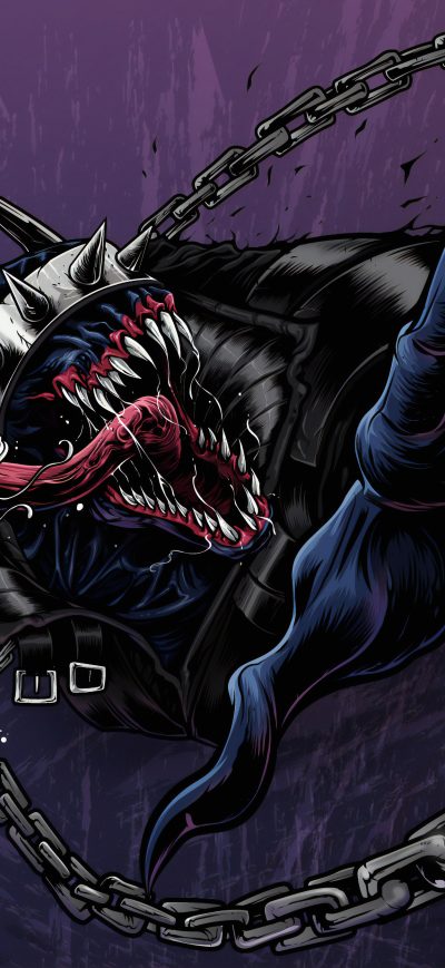 Fond d'écran iPhone Venomized Batman