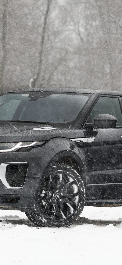 Fond d'écran iPhone Range Rover Evoque Autobiography Si4 In Snow
