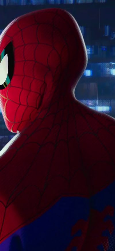 Fond d'écran iPhone SpiderMan Into The Spider Verse Movie 4k 2018