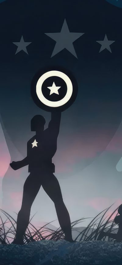 Fond d'écran iPhone Captain America The First Avenger 4k