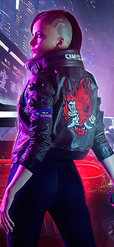 Fond d'écran iPhone V In Cyberpunk 2077 New
