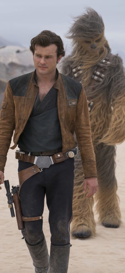 Fond d'écran iPhone Han Solo And Chewbacca In Solo A Star Wars Story