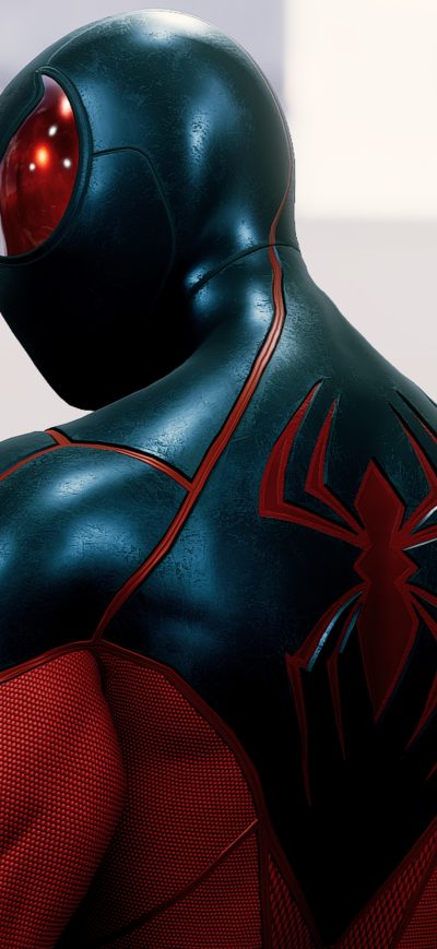 Fond d'écran iPhone Spiderman Ps4 4k New Suit