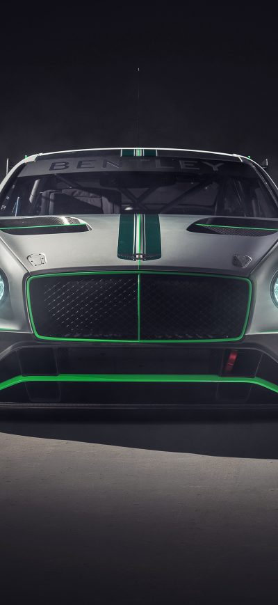 Fond d'écran iPhone Bentley Continental GT3 2018 Front
