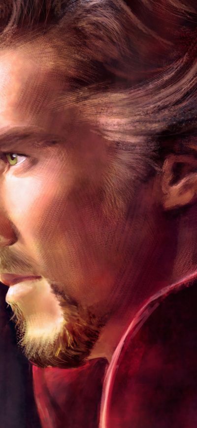 Fond d'écran 4k Doctor Strange sur iPhone