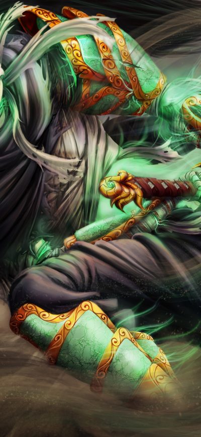 Fond d'écran Yasuo Soul of the survivor sur iPhone