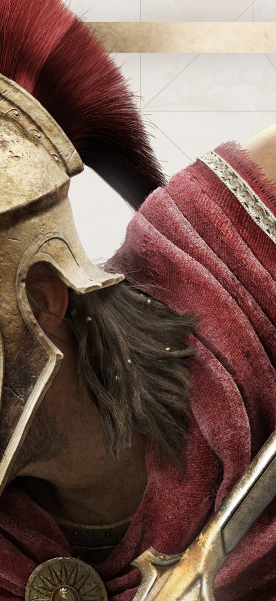 Fond d'écran iPhone Assassins Creed Odyssey Alexios Action 5k