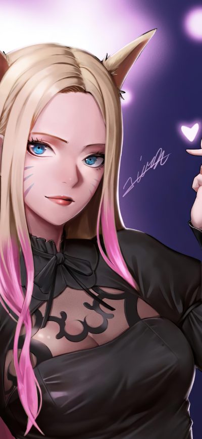 Fond d'écran iPhone Elf Black Dress Girl 4k