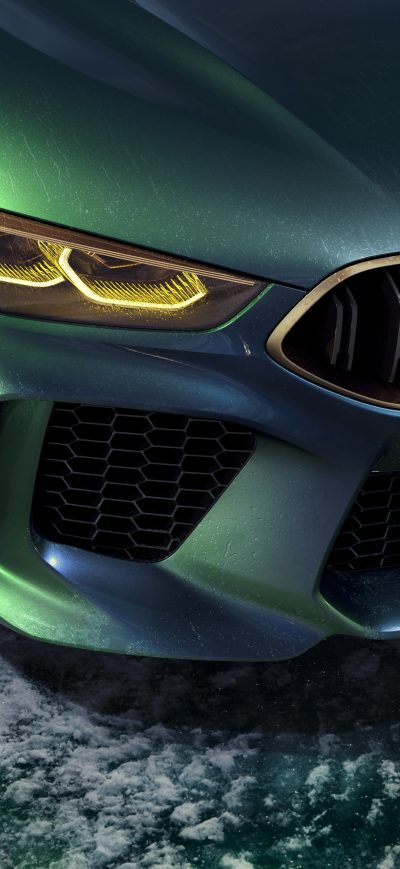 Fond d'écran iPhone Bmw Concept M8 Gran Coupe Headlights
