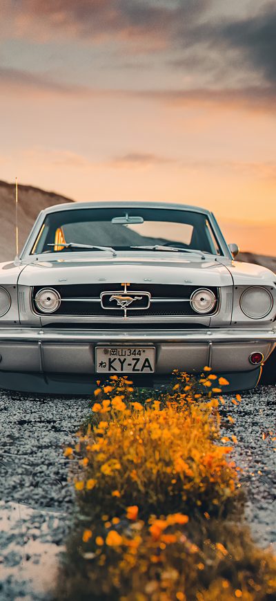 Fond d'écran iPhone 2022 Ford Mustang BBS Motorsport 5k