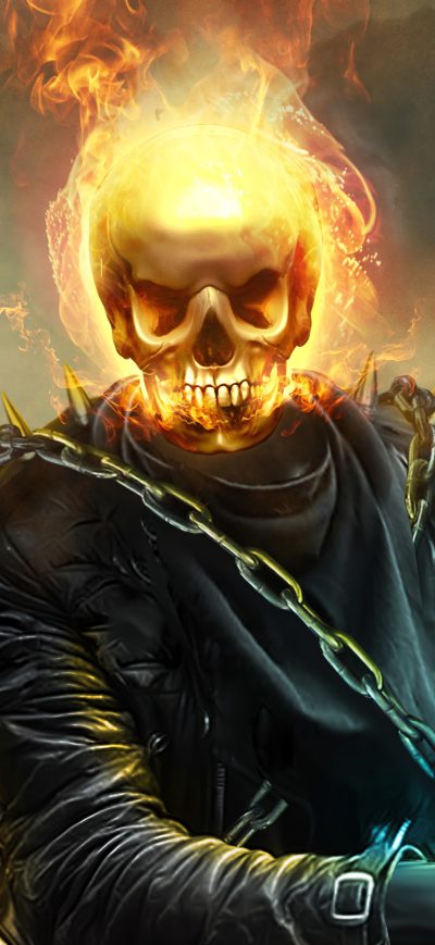 Fond d'écran iPhone Ghost Rider 4k 2020 Artwork