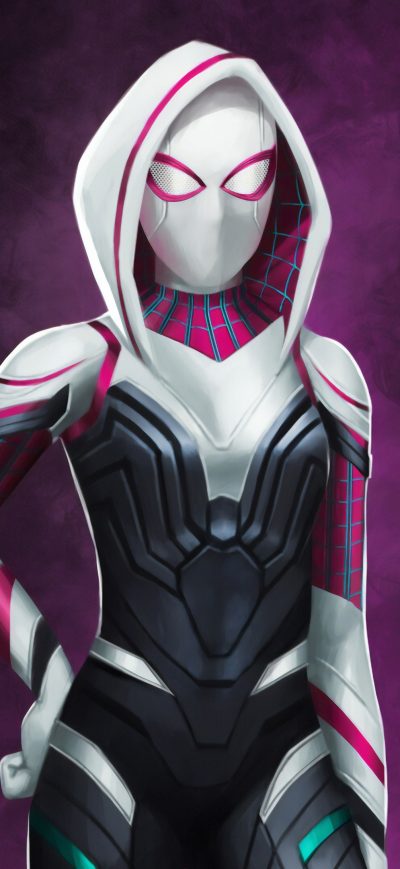 Fond d'écran iPhone Gwen Stacy 4k New Art