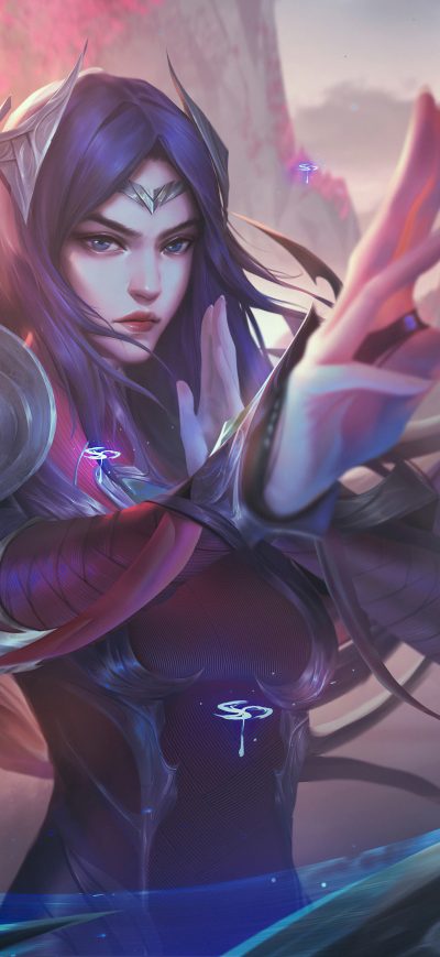 Fond d'écran iPhone Irelia Leagueof Legends 5k
