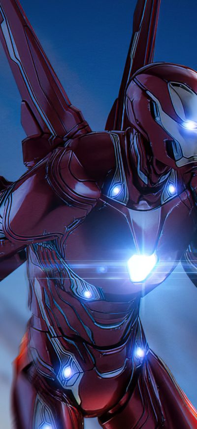 Fond d'écran iPhone Iron Man Artwork New 2020